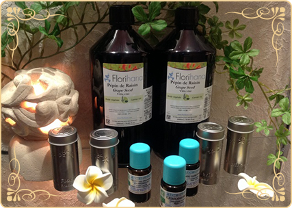 こだわりのオーガニックオイルを使用